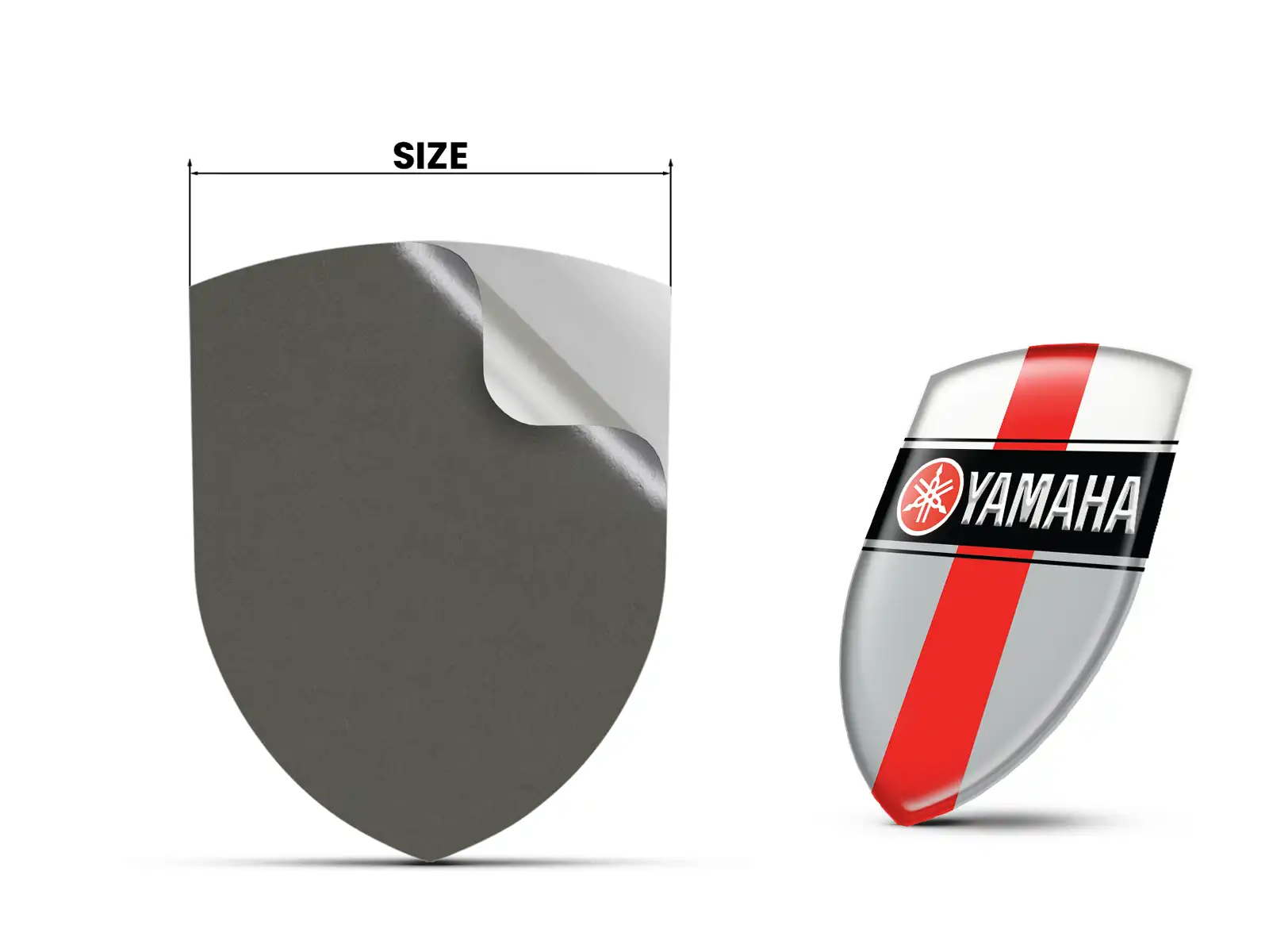 Yamaha Windschutzsticker Sportlich Modern Hochwertig Auto